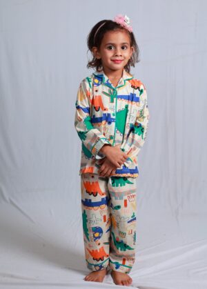 Unisex Pure Cotton Night Suit