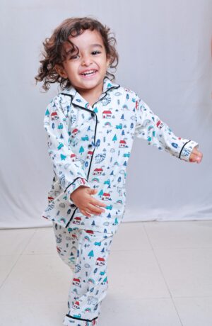 Kids  Pure Cotton Night Suit