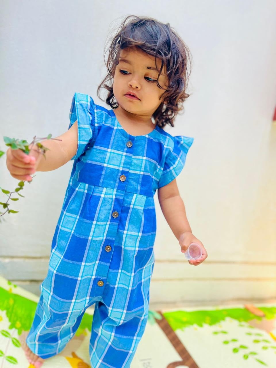 KIDS COTTON JUMP SUIT